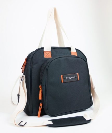 Τσάντα Αλλαξιέρα BoB Paris Backpack Square Duo Black - Baby on Board Paris