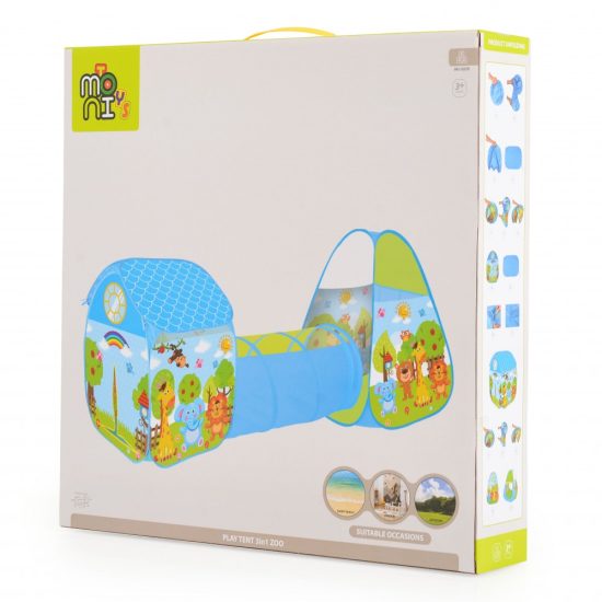 Παιδική Σκηνή Zoo Play Tent 995-5007B 3801005601783 - Moni Toys