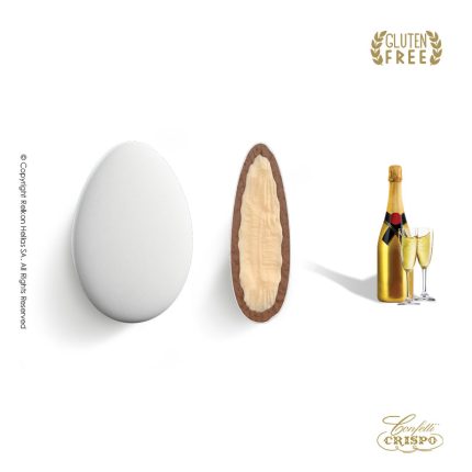 Κουφέτα Crispo Ciocopassion Γεύση Champagne Λευκό 1kg