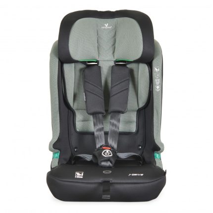 Cangaroo Κάθισμα Αυτοκινήτου iDrive Twill Green Isofix 76-150cm (9-36kg) 3801005152728