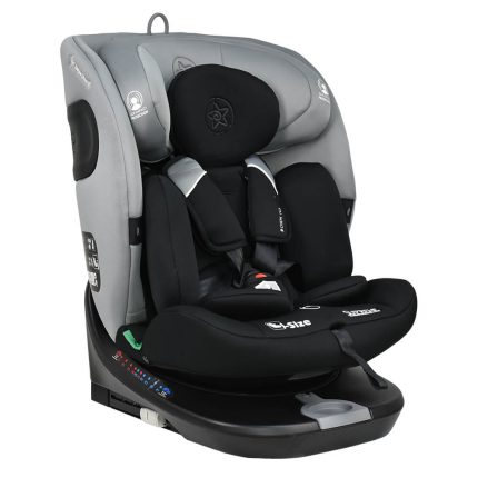 Κάθισμα Αυτοκινήτου Supreme i-Size 360° Ice Grey Isofix 40-150cm (0-36kg) 905-176, Bebe Stars