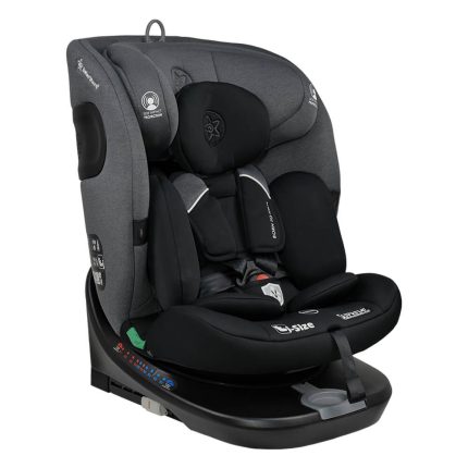 Κάθισμα Αυτοκινήτου Supreme i-Size 360° Steel Grey Isofix 40-150cm(0-36kg) 905-186, Bebe Stars