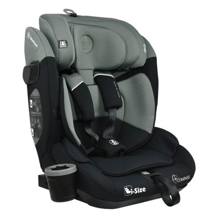 Κάθισμα Αυτοκινήτου Compass Isofix i-Size Olive 76-150cm (9-36kg) 935-176 - Bebe Stars