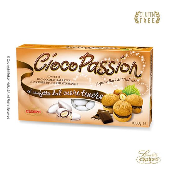 Κουφέτα Crispo Ciocopassion Baci di Giuletta Λευκό 1kg