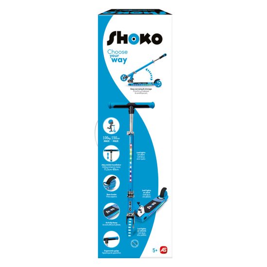 Shoko Παιδικό Πατίνι Flex Pro Με 2 Ρόδες Μπλε 5+ 5004-50524 - As Company