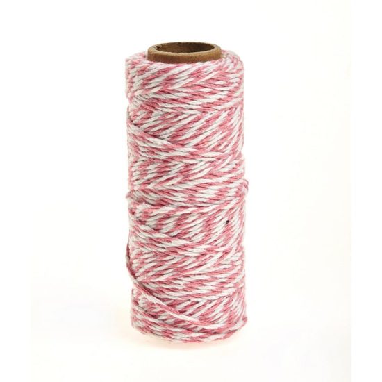 Κορδόνι Βαμβακερό 1mm*50m Ροζ ΒΚ4 40813-37